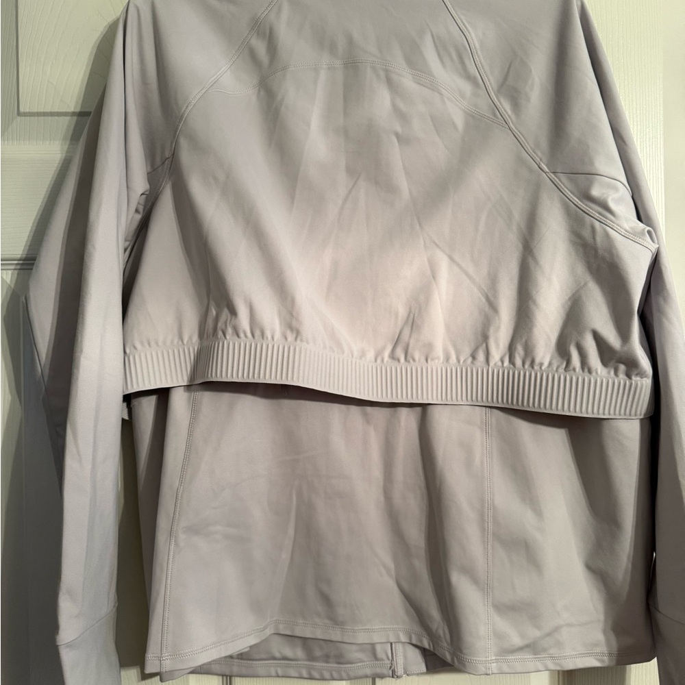 Fabletics Light Gray Trinity Jacket - Picture 6 of 7